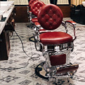 Heavy duty hair salon furniture reclining barber chair